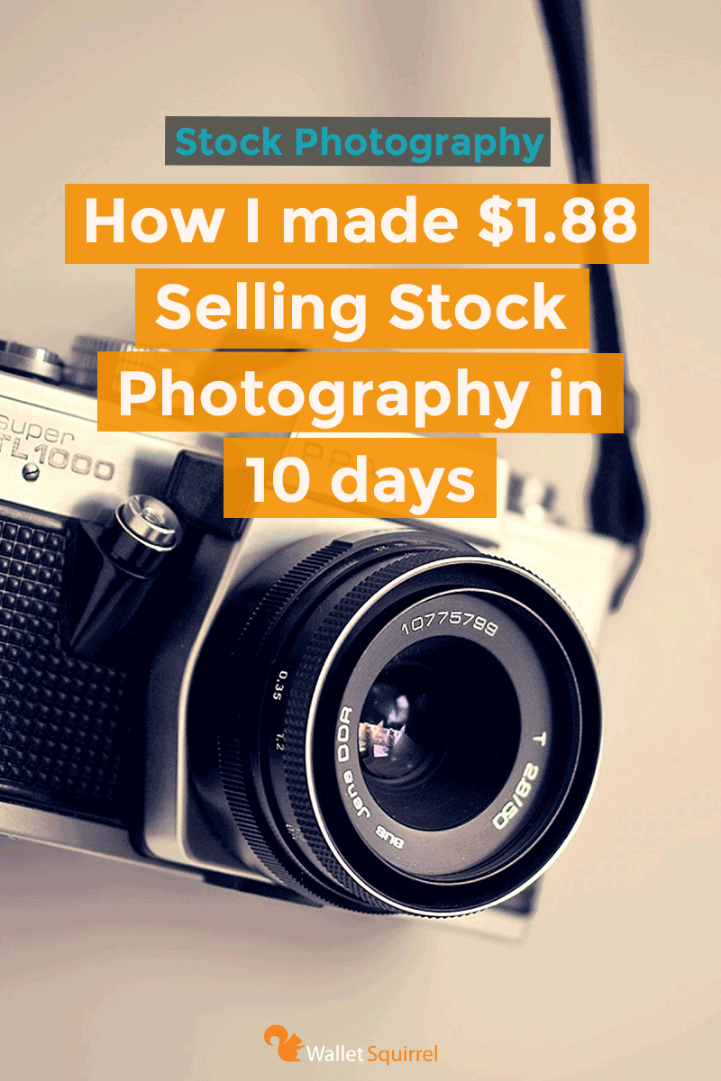 How I Made 1 88 Selling Stock Photography In 10 Days As A - 