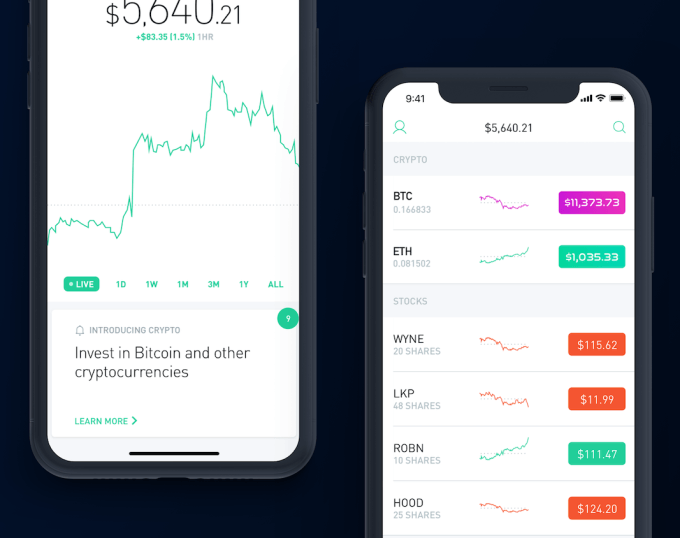 Robinhood Crypto Screenshot