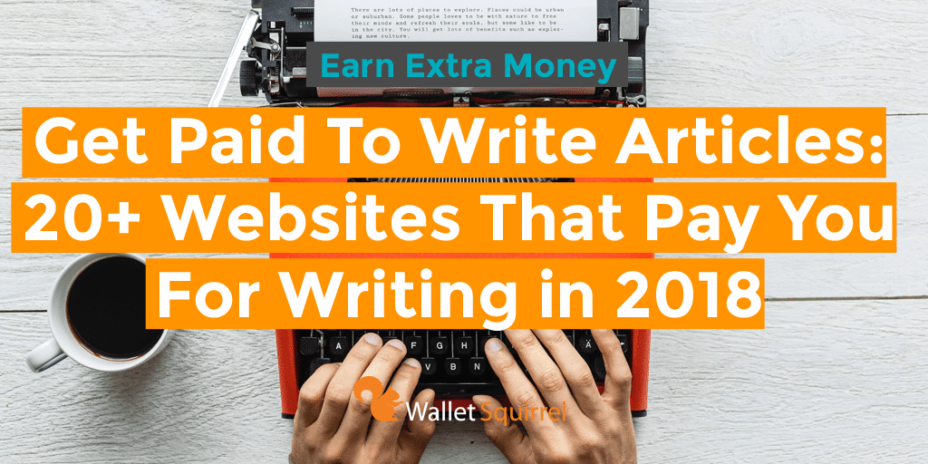 Paid to write articles