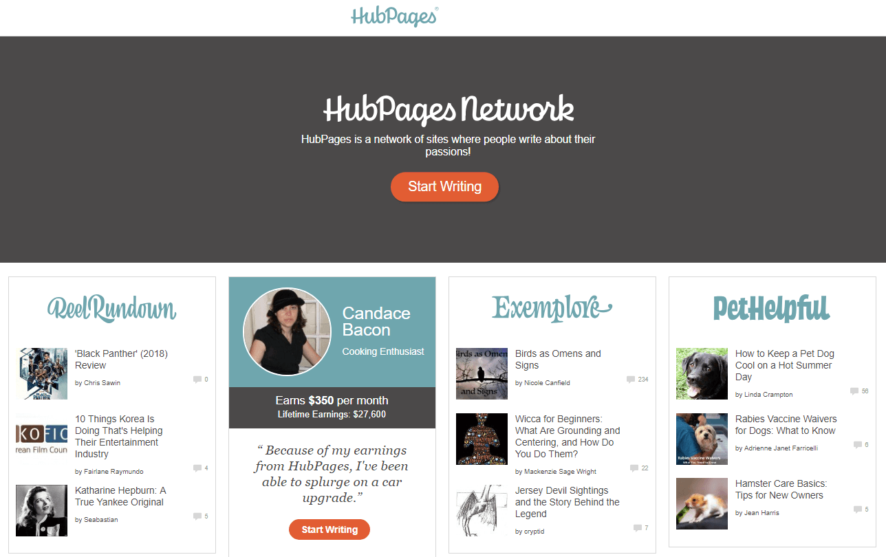 Get Paid To Write on HubPages- Websites That Pay You For Writing