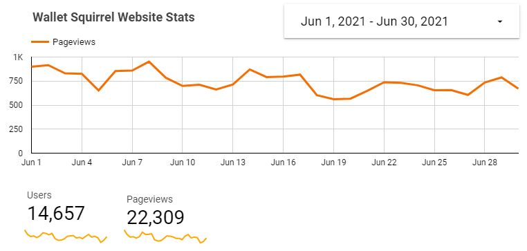 WS Website Traffic - June 2021